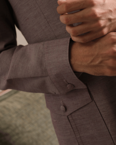 Premium Cotton Weave Blazer