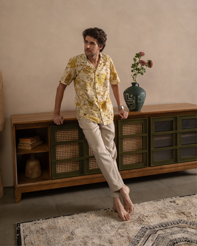 Eco Print Signature Shirt