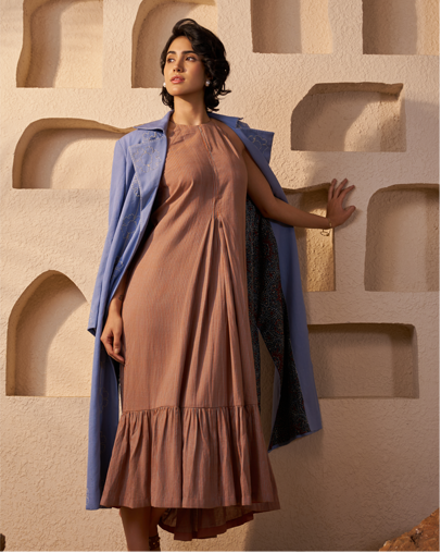The Denim Blue Marigold Duster Coat