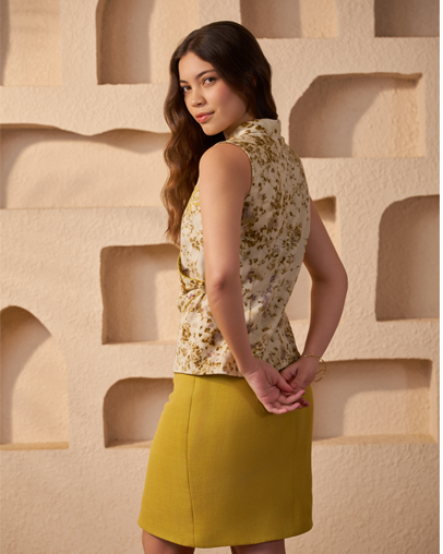 The Eco Print Wrap Co-ord Set