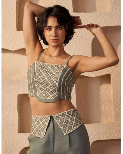 The Sage Khadi Co-ord Set