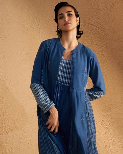 The Indigo Trio Jacket and Inner